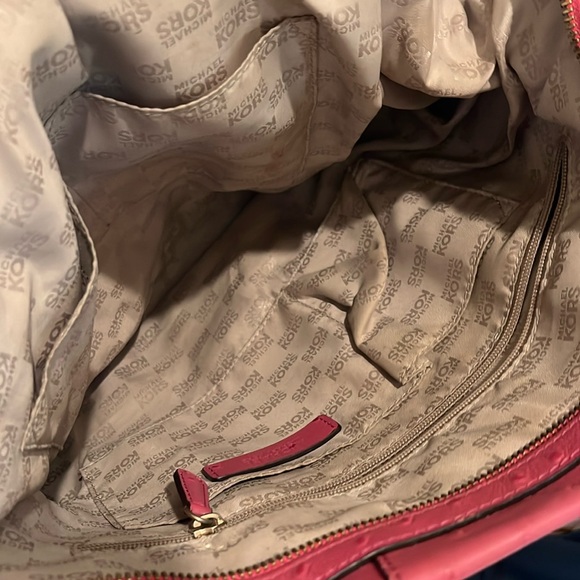 Michael Kors pink leather bag pocketbook - Picture 6 of 6